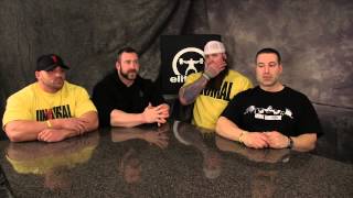 eliteftscom — Arnold Classic Roundtables Universal Nutrition Part 1 [upl. by Esinwahs]