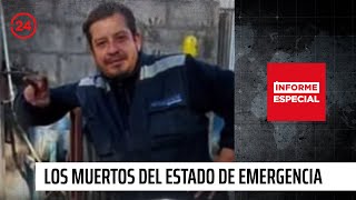 Informe Especial ¿Quiénes son los muertos del Estado de Emergencia  24 Horas TVN Chile [upl. by Yecart641]