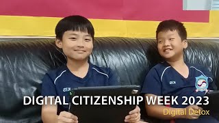 KIS  Digital Citizenship Week 2023  Digital Detox [upl. by Mauchi]