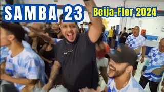 SAMBA 23  Concorrente BeijaFlor 2024  Com EMERSON DIAS [upl. by Eenolem]