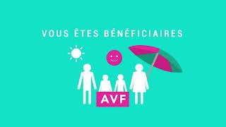 Vacaf  Aide aux vacances familles AVF 2022 [upl. by Niveb]