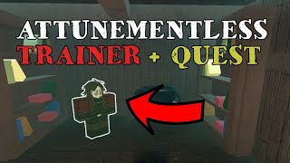 ATTUNEMENTLESS Trainer Location  Quest  Deepwoken [upl. by Magee]