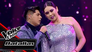 Jordan Matamala vs Camila Ugarte  Como yo te amo  Batallas  The Voice Chile [upl. by Aniwde263]