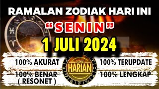 RAMALAN ZODIAK HARI INI SENIN 1 JULI 2024 LENGKAP DAN AKURAT [upl. by Odlopoel755]