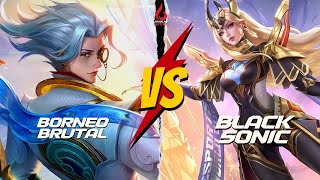 LIVE  HARI 1  TOURNAMENT MOBILE LEGENDS BORNEO BRUTAL VS BLACK SONIC BAHALAP ESPORTS [upl. by Neelahs]