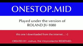 ONESTOPMID  Roland JV1080 [upl. by Staffan]