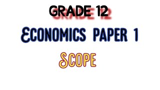 Economics paper 1  Exam guide [upl. by Meijer]