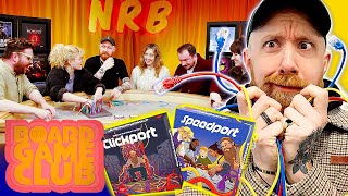 Lets Play SPEEDPORT and CLICKPORT  Board Game Club AD [upl. by Noelle]