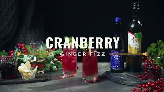 How To Drink Sake  Cranberry Ginger Fizz [upl. by Hulton]