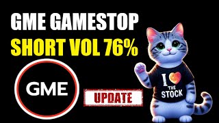 GAMESTOP AKTIE GME AKTIE UPDATE ✅ SHORT VOLUMEN ÜBER 76 ✅ SHORT INTEREST 22  ✅ [upl. by Annabella]