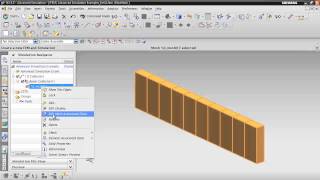 NX Advanced Simulation  Simply Supported Beam Analysis w Beam Elements [upl. by Gurolinick132]