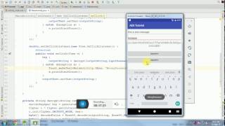 Password based Encryption  Decryption on Android with AES Algorithm [upl. by Savinirs]