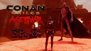 Conan Exiles Lets Play Ep8 Some Story Lore Braga Conan WarMaker Klael amp The Archivist Xbox [upl. by Aneelehs]