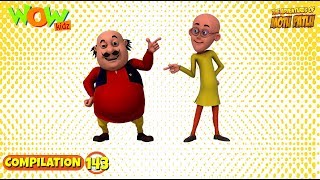 Motu Patlu  Non stop 3 episodes  3D Animation for kids  143 [upl. by Primalia819]