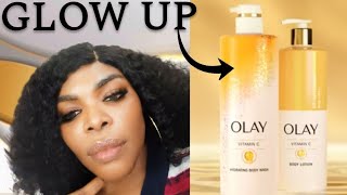 New Olay Serum Review  B3  Peptides  Vitamin C  Hyaluronic Acid  Chris Gibson [upl. by Ennairam]