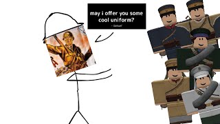 How to make a bunch of Russian and Japanese Uniforms during the Russo Japanese War on Roblox [upl. by Bevvy]