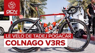 Le Colnago V3Rs de Tadej Pogacar  UAE Team Emirates 2020  Vélo des pros [upl. by Andeee]