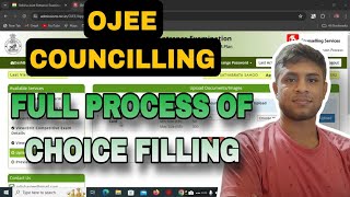 OJEE COUNCILLING FULL PROCESS  OJEE 2024 ojee2024 choicefilling ojeecounselling [upl. by Anig854]