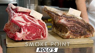 The Best Burger in NYC Is at Rolos in Queens — Smoke Point [upl. by Izogn]