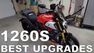 Ducati Diavel 1260S Best Upgrades [upl. by Ayisan150]