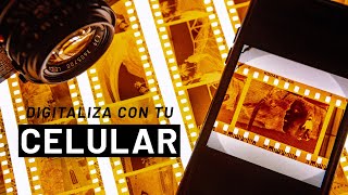 Cómo Digitalizar Negativos con tu Celular [upl. by Eelreveb447]