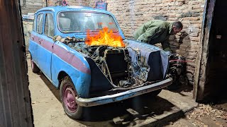 SE NOS PRENDIO FUEGO EL RENAULT 4L 🥺 PERO NO PASO A MAYORES  Radialero Team [upl. by Lertsek]