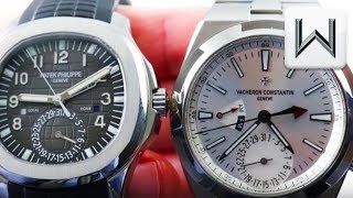 Vacheron Constantin Overseas Dual Time vs Patek Philippe Aquanaut Travel Time [upl. by Luzader]