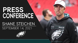 Shane Steichen Praises Jalen Hurts Preparation amp Execution During Week 1  Eagles Press Conference [upl. by Ackerman]