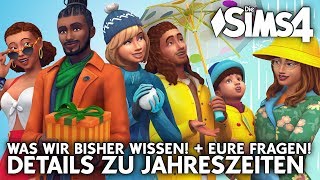 Die Sims 4 Jahreszeiten Was wir bisher wissen  Eure Fragen  Daniel  EA Play [upl. by Llerrit]