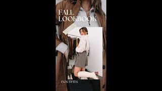 FALL LOOKBOOK  15 fall outfit ideas [upl. by Urita]