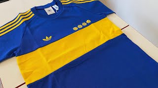 UNBOXING y REVIEW  Remera Adidas Original Boca 81  2021 [upl. by Ettennaj]