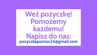 Pożyczka dla Ciebie  Najlepsza oferta pożyczki dla Ciebie  Szukasz pożyczki  Napisz do nas [upl. by Sluiter33]