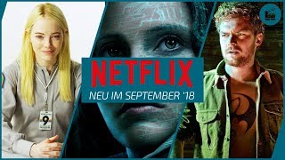 NEU auf NETFLIX im September 2018  Die besten Filme und Serien [upl. by Hakim]