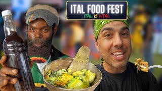 Jamaicas First ITAL FOOD FEST [upl. by Tinya]