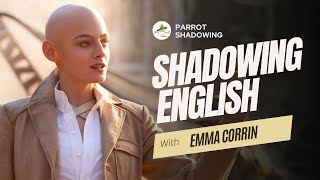 Shadowing English with Emma Corrin  So British Accent  Shadowing Exercise [upl. by Nareik]