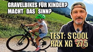 GRAVELBIKES FÜR KINDER  MACHT DAS SINN IM TEST Das Scool RAX XG 275 JugendGravelbike [upl. by Edla]