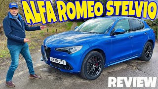 2021 Alfa Romeo Stelvio Veloce 280bhp Review [upl. by Collins463]