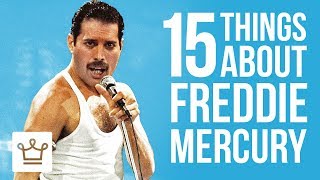 15 Things You Didn’t Know About Freddie Mercury [upl. by Mayfield]