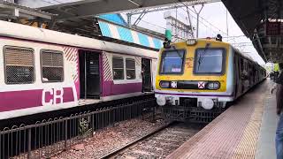 Mumbai Local Train Chunabhatti [upl. by Lodge]