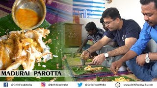 Madurai Food Tour  Madurai PAROTTA  Egg PAAYA  Fishlette Fish Omelette [upl. by Eirotal]