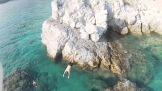 Flying over Skopelos [upl. by Delanos656]