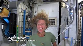 Astronaut Tips How to Wash Your Hair in Space [upl. by Wilburn]