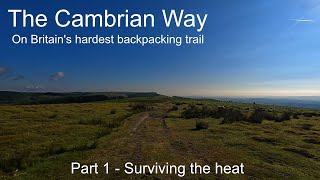 Cambrian Way Part 1 from Cardiff to Abergavenny Backpacking amp wild camping on on this tough trail [upl. by Anirok]