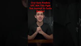 Ciryl Gane Predicts Tom Aspinall Vs Curtis Blaydes Title Fight [upl. by Adnahc]