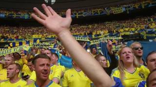 IrlandSverige Stade de France nationalsång [upl. by Ahsekan716]