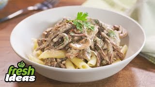 Beef Stroganoff Recipe [upl. by Accalia]