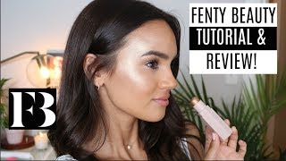 FENTY BEAUTY REVIEW AND TUTORIAL  DACEY CASH [upl. by Maurita]