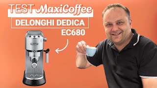 DELONGHI DEDICA EC680  Machine expresso compacte  Le Test MaxiCoffee [upl. by Valoniah]