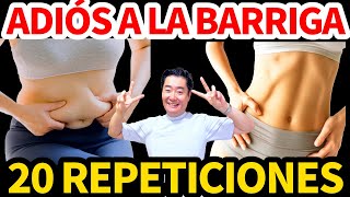 ¡Adiós panza baja Restaura la pelvis y adelgaza el abdomen con solo 20 repeticiones al día [upl. by Ardnauqal]