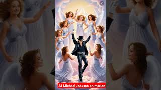 AI Michael Jackson Animation song michaeljackson [upl. by Aikemehs]